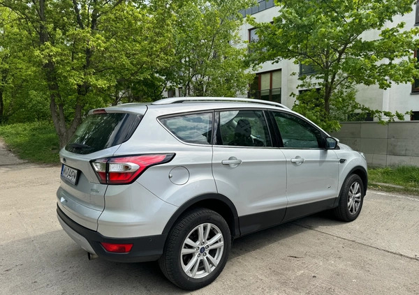 Ford Kuga cena 75900 przebieg: 26891, rok produkcji 2017 z Warszawa małe 379